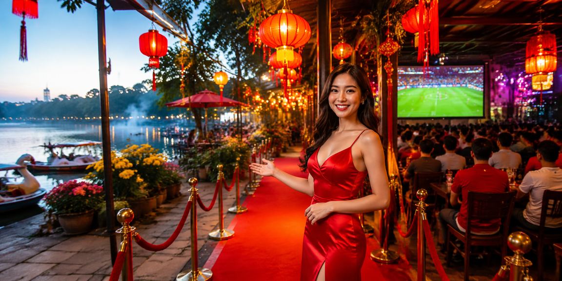 Khung cảnh chợ đêm Đà Lạt với không khí casino sôi động